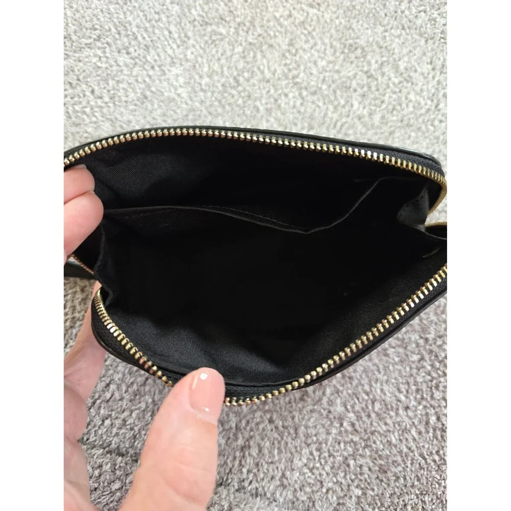 Black Coach Cosmetic Bag
